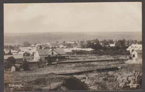 VINTAGE NATAL ESTCOURT REAL PHOTOGRAPH POSTCARD - UNUSED