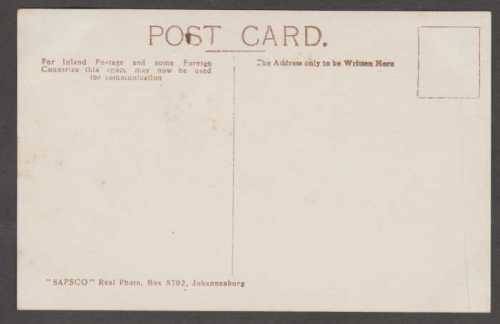 VINTAGE NATAL ESTCOURT REAL PHOTOGRAPH POSTCARD - UNUSED