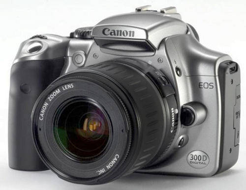 Canon EOS 300D Digital SLR Camera with Canon 35-80mm Ultrasonic Lens