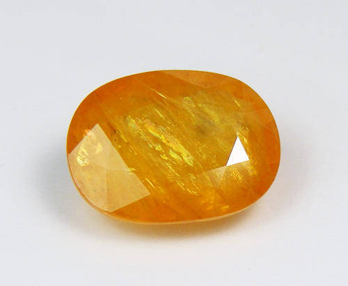 HUGE 9.70CT UNTREATED BRIGHT ORANGE GLOWING SAPPHIRE!!!