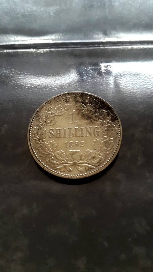 1892   ZAR 1 SHILLING