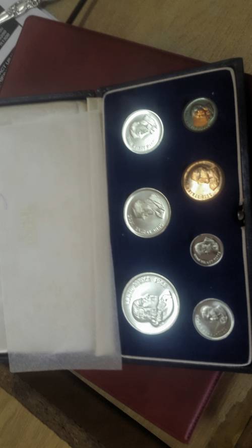 1968  RSA PRISTINE SHORT PROOF COIN SET