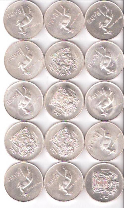 THE SILVER R1 X 15...UNC