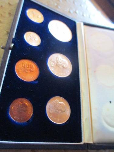 THE 1965  PROOF SET WITH SILVER 1 RAND