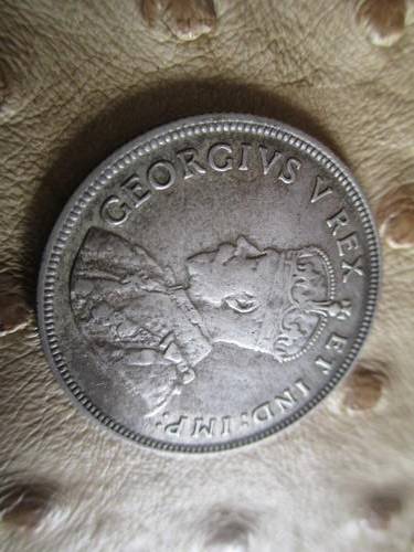 1921 EAST AFRICA SILVER 1 SHILLING 7.7 GRAMS