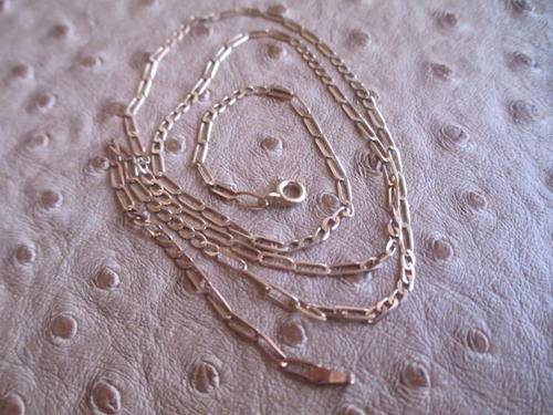 NECKLACE IN SOLID 9 CT GOLD - 2MM WIDTH. 530MM LENGTH