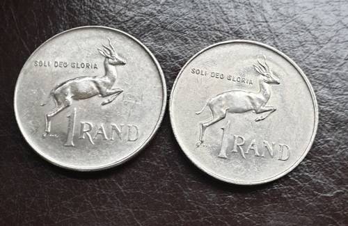 1966 English and Afrikaans Silver R1.