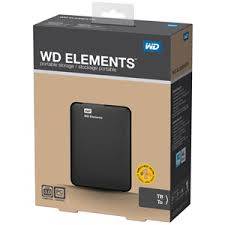 1tb Western Digital Elements  2.5" portable storage USB3.0