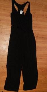 Free2bU - Black Cotton Jump Suit - size 10