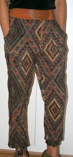 Free2bU - African Print Harem Pants - size 10