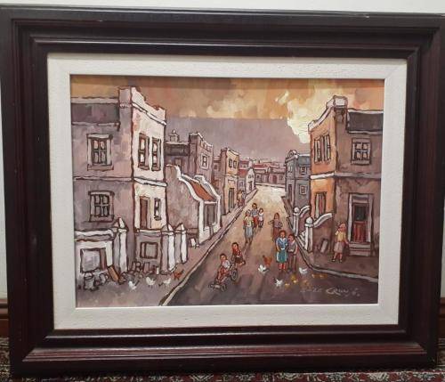 EMILE CRONJE 60 X 45 CM DISTRICT 6 WESTERN CAPE