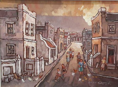 EMILE CRONJE 60 X 45 CM DISTRICT 6 WESTERN CAPE