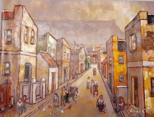 EMILE CRONJE 60 X 45 CM DISTRICT 6 WESTERN CAPE