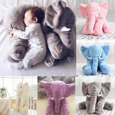 Elephant Pillow Grey