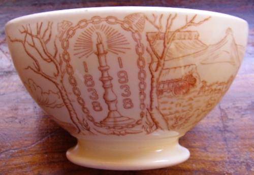 VOORTREKKER GROOT / GREAT TREK 100 YEAR CELEBRATIONS BOWL