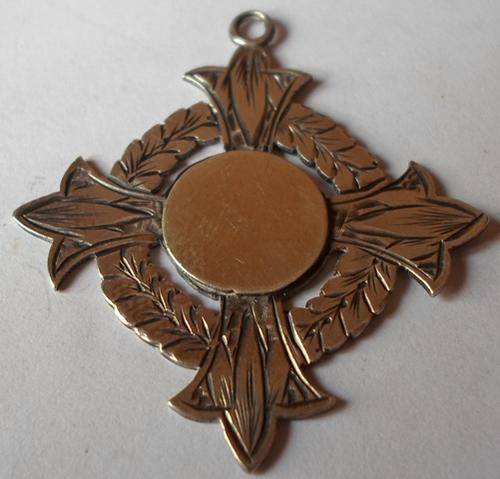 VICTORIAN HALLMARKED SILVER PENDANT - POSTAGE R22