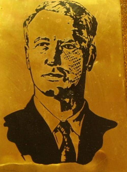 RHODESIANA - IAN SMITH INDEPENDENCE PLAQUE 1965 RHODESIA