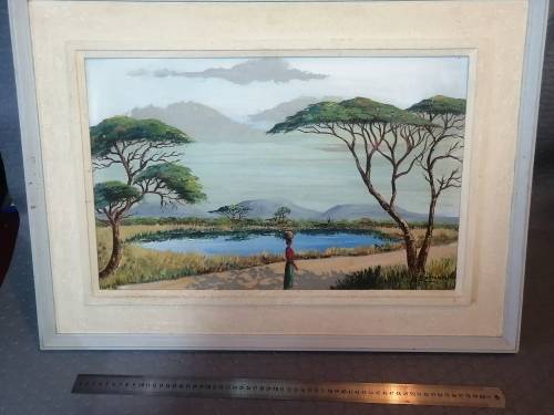 Stunning Vintage Oil Painting Singned by Artist - H Esmond