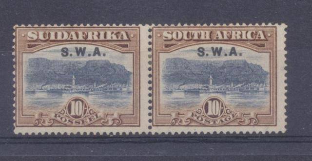 10/ SWA UNION OVERPRINT  PAIR MINT -