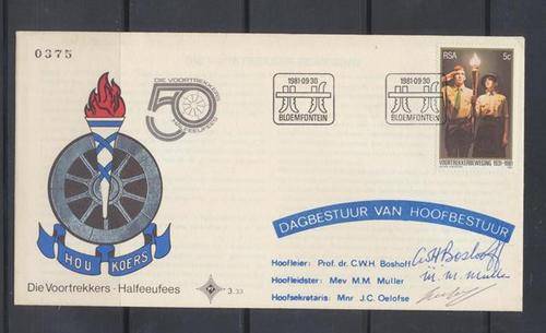 SIGNED RSA FIRST DAY COVER