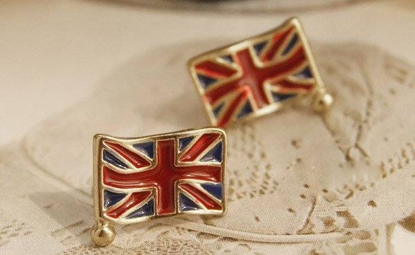 England National Flag Souvenir Earring