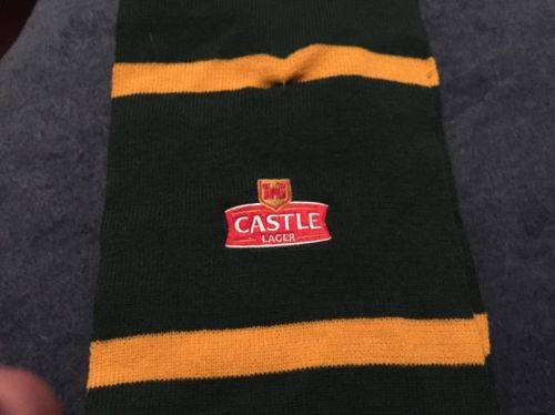 Castle Lager Springbok Scarf - NEW