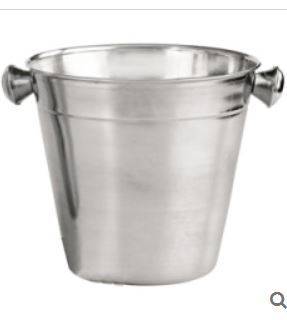 Ice bucket 13cm wide stainless steel.                                                       bw11