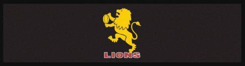 Lions bar runner, bar mat, wetstop                                       bw7