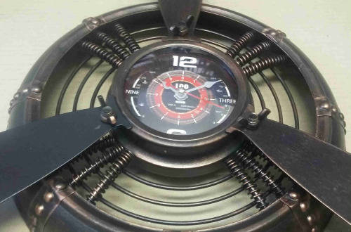 Airplane Propeller wall clock