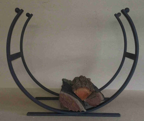 Fireplace. Log rack/ stacker