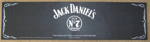 Jack Daniel's Bar Runner, very rare