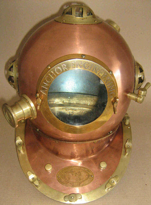 Nautical divers helmet