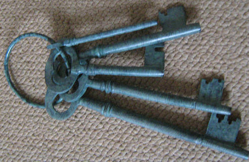 Jailors keys. Big set 34cm