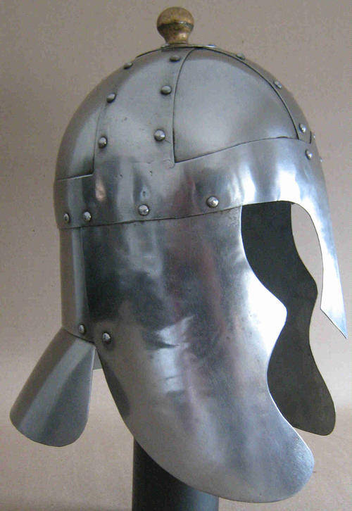 Armour helmet. Metal. full size                                                      bd8