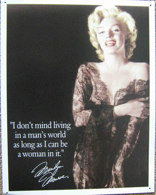 Marilyn Monroe vintage style  metal sign                                                    mt28
