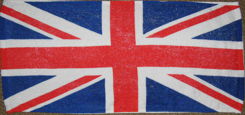 Union Jack flag bar towel                                                             bw9