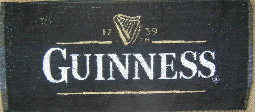 Bar towel. Guinness                                                                           bw9
