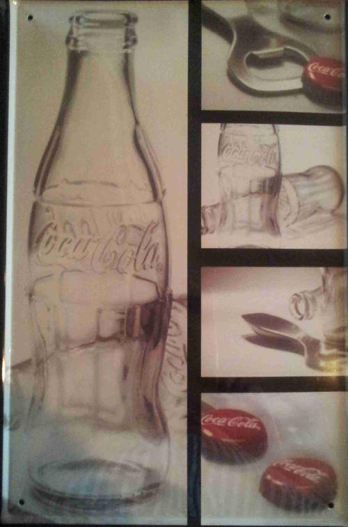 Coca-Cola  metal sign                                                                           mt10
