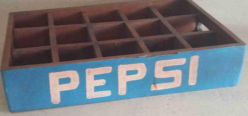 Pepsi wood crate                                                                             bd4