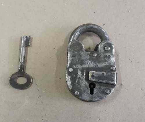 Vintage padlock. Replica. functional
