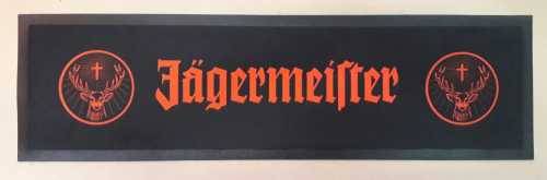 Jagermeister bar mat, wetstop/ bar runner