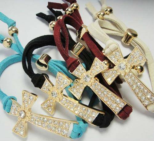 Bracelet- Cross charm