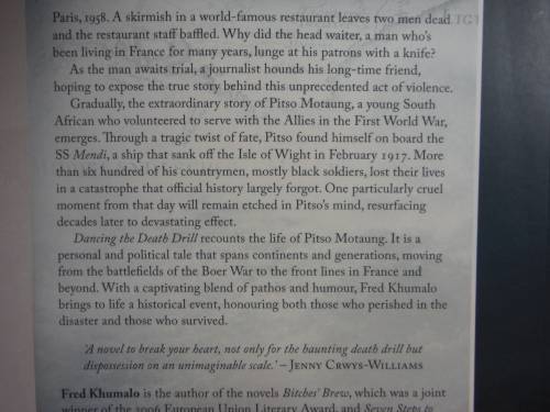 Dancing the Death Drill - Fred Khumalo