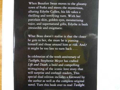 Life and Death : Twilight Reimagined and Twilight : Special Tenth Anniversary Edition - Hardcover