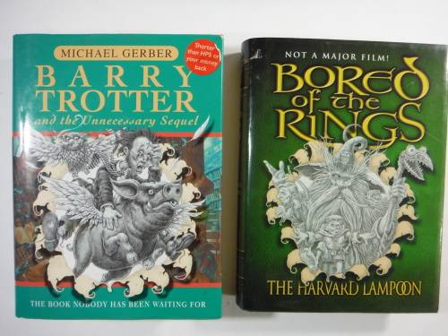A Pair of Parody Novels for the Fantasy Lover - Barry Trotter and Bored of the Rings