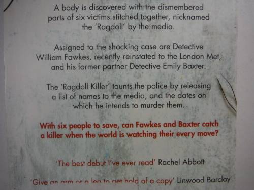 Ragdoll - Daniel Cole (SOFTCOVER)