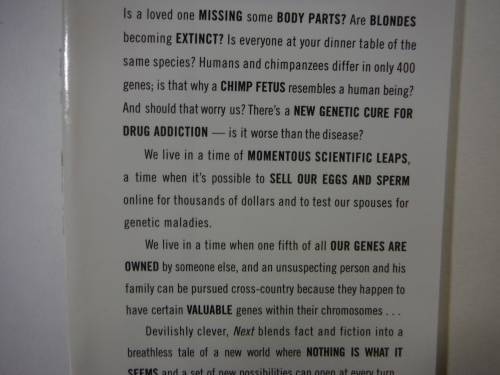 Next - Michael Crichton (HARDCOVER)