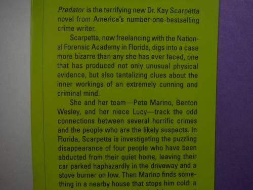 Predator - Patricia Cornwell