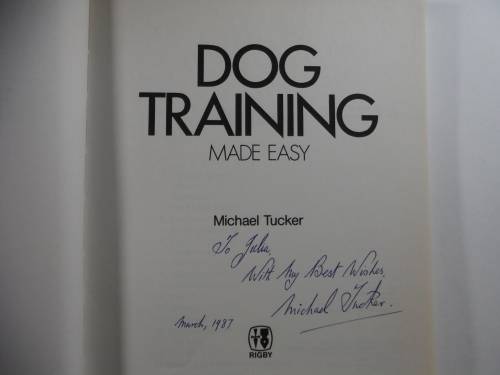 Dog Training  Made Easy - Softcover - Michael Tucker