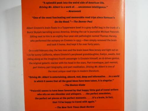 Driving Mr. Albert - Michael Paterniti ( A trip across America  With Einstein`s Brain)